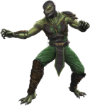 Reptile Mortal Kombat 9 Render