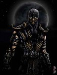 Scorpion Mortal Kombat 2011 Art by Sven Zupancic