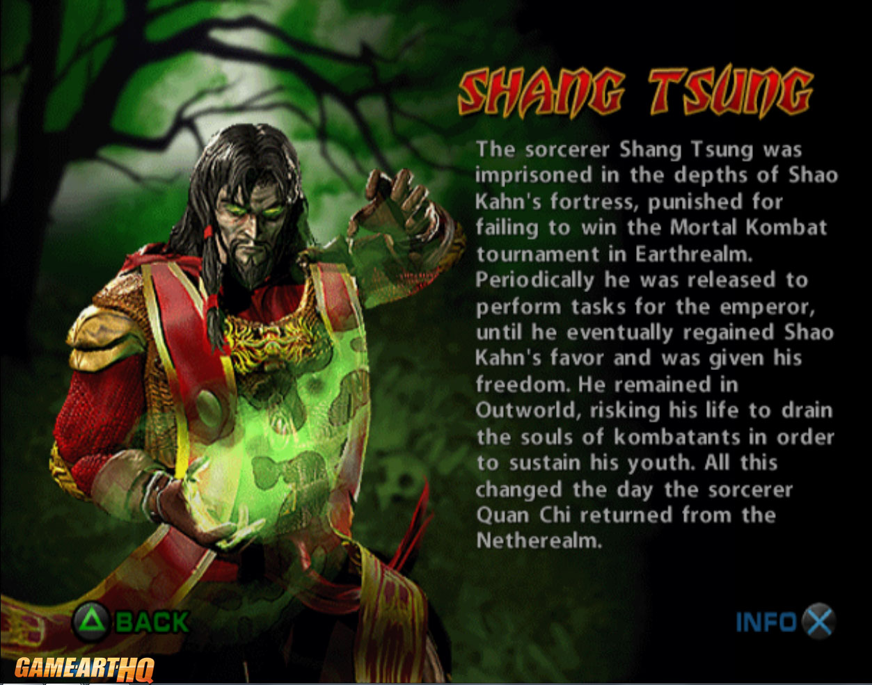 MK Art Tribute: Shang Tsung from MK 9