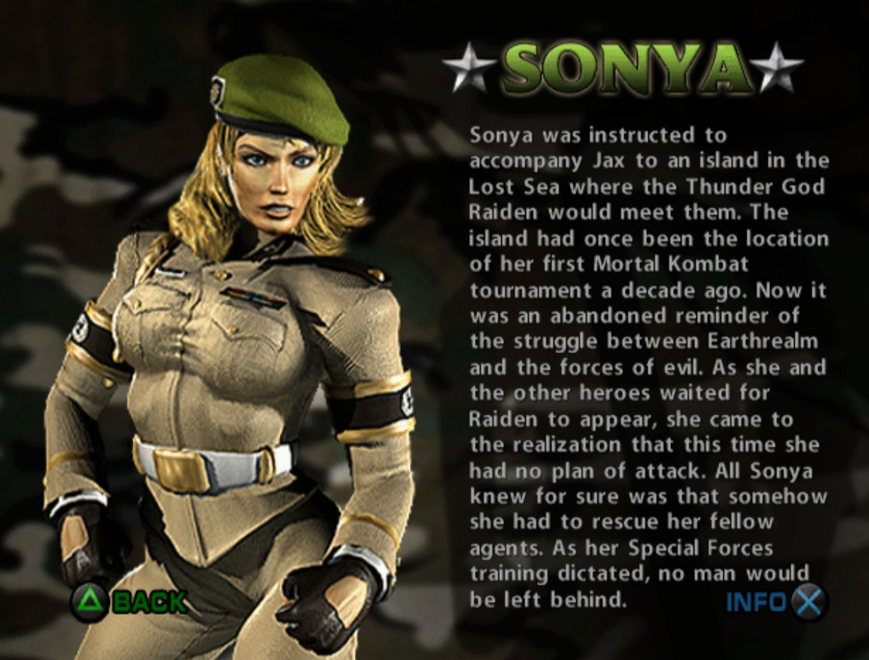 sonya blade mk9 alternate costume