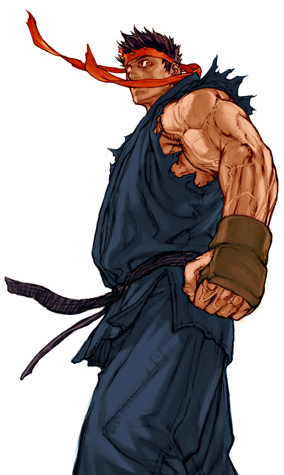 Street Fighter Evil Ryu Cosplay Costume
