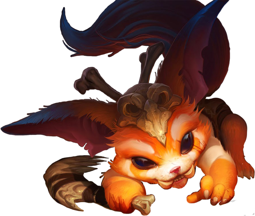 Gnar The Missing Link From League Of Legends Game Art Hq