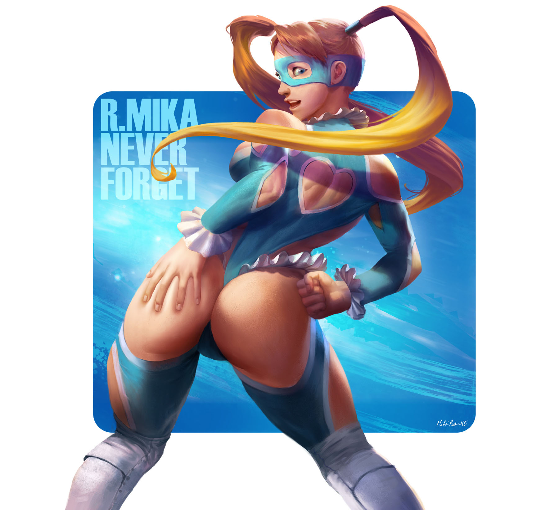 R mika ass