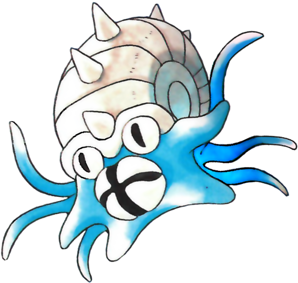 Omastar, #139, is the only Fossil Pokemon that has been given a