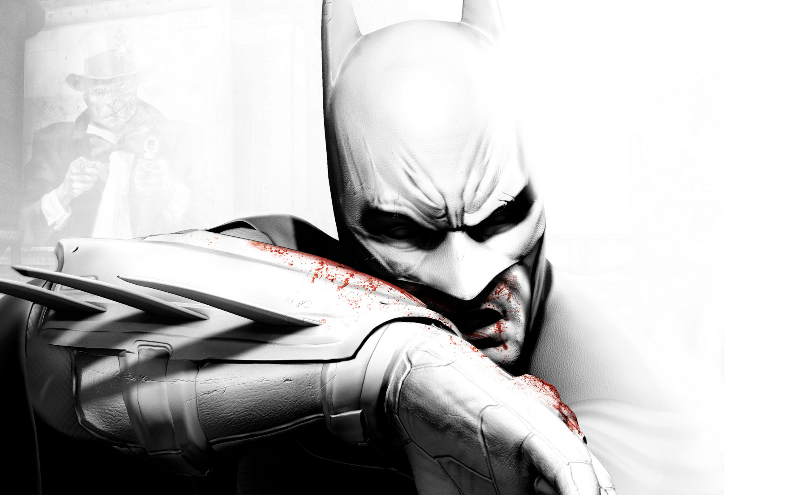 batman arkham city concept art black and white
