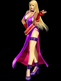 Bonne Jenet from SNK in the Video Game Character Database