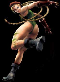 Cammy White from Street Fighter in the GAHQ