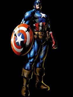 Captain America from Marvel in the Game Character Database