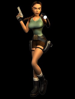 Lara Croft from Tomb Raider in the Video Game Character Database