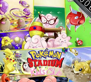 Pokemon Stadium N64 Tribute Art