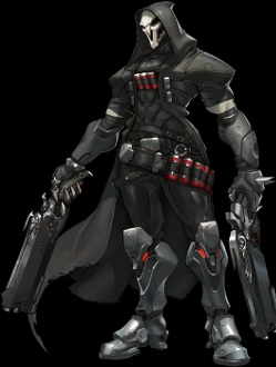 Reaper from Overwatch in the Video Game Character Database