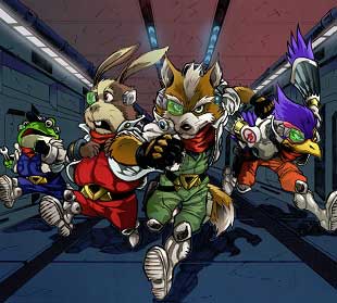 Star Fox 64 Lylat Wars Art in our N64 Tribute