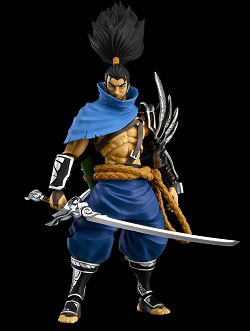 Yasuo from League of Legends in the Video Game Character Database