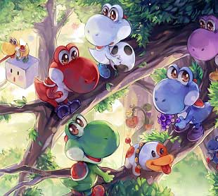 Yoshi’s Story N64 Tribute Art