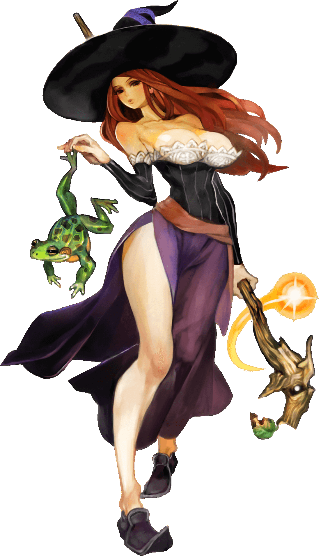 Sorceress From Dragon S Crown Game Art HQ