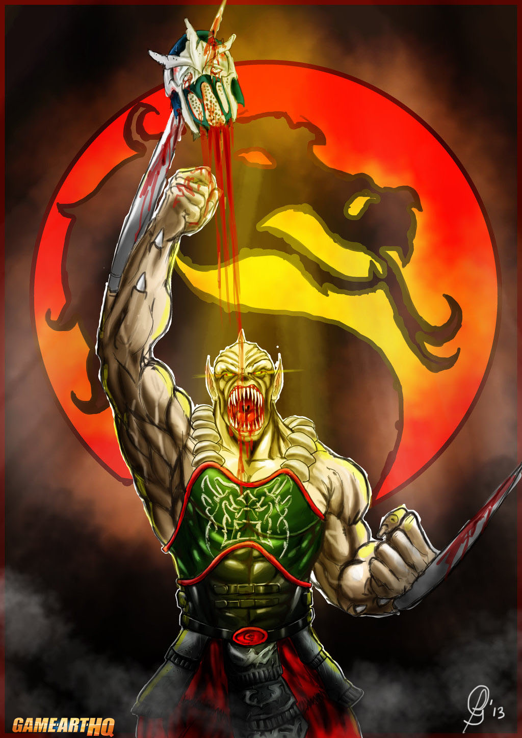 Baraka mortal kombat  Mortal kombat art, Mortal kombat 9, Mortal
