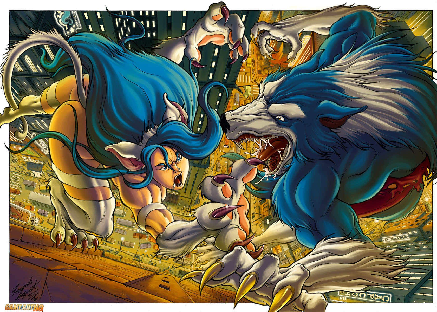 Jon talbain and felicia