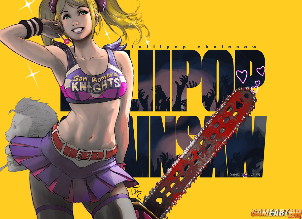  Source Animation Cosplay Costume for Lollipop Chainsaw