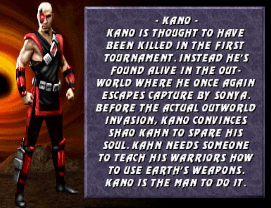 Kano Mortal Kombat 11  Mortal kombat, Mortal kombat characters, Mortal  kombat art