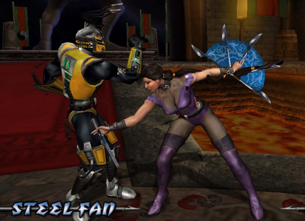 MK Art Tribute: Kitana from Mortal Kombat 4/Gold