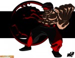 Liu Kang MK II Mortal Kombat Art Tribute