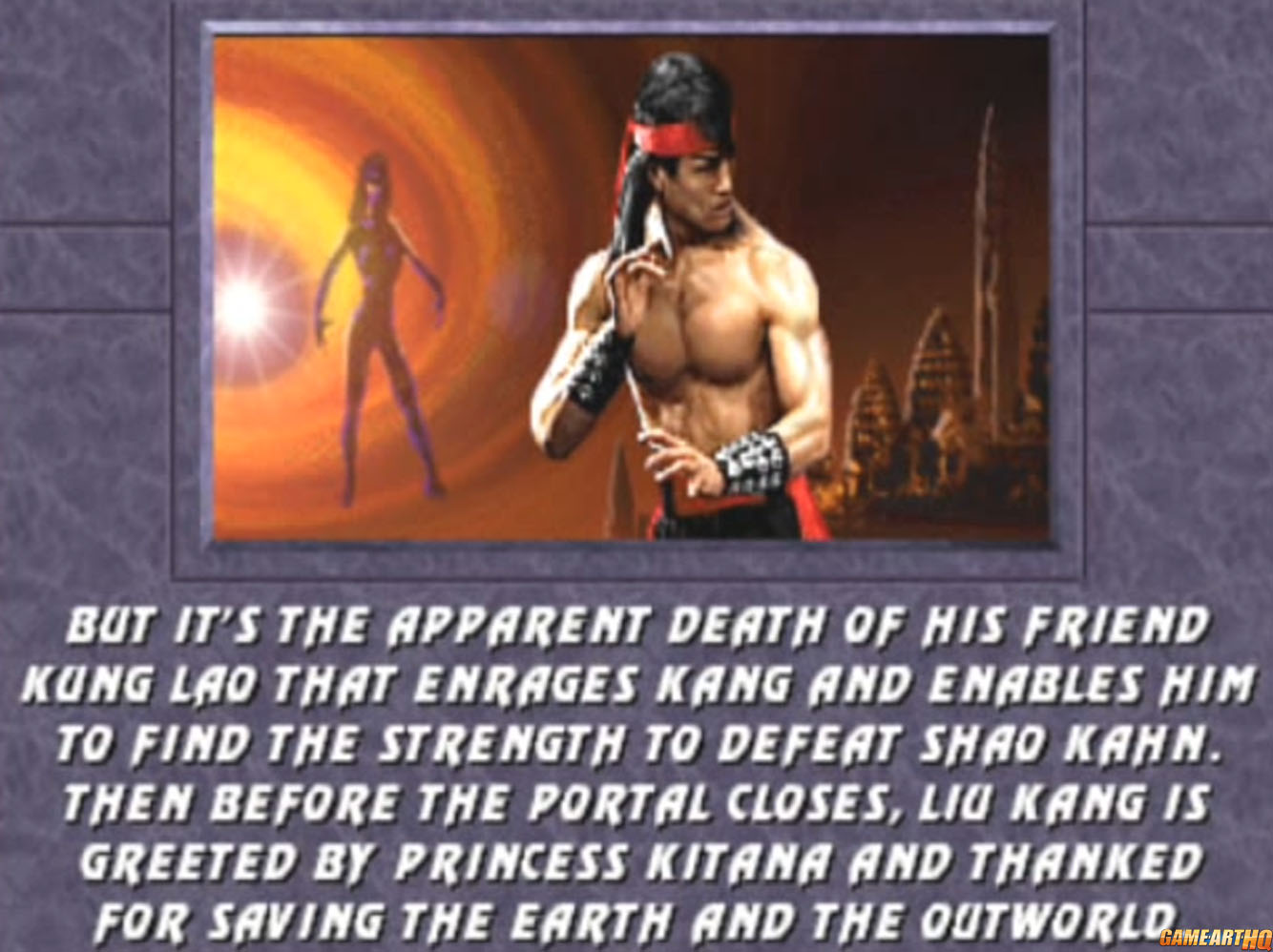 Liu Kang Fatality II - Mortal Kombat 3 (GIF)