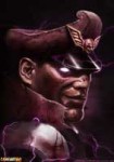 M.Bison Badass Art by_josh summana