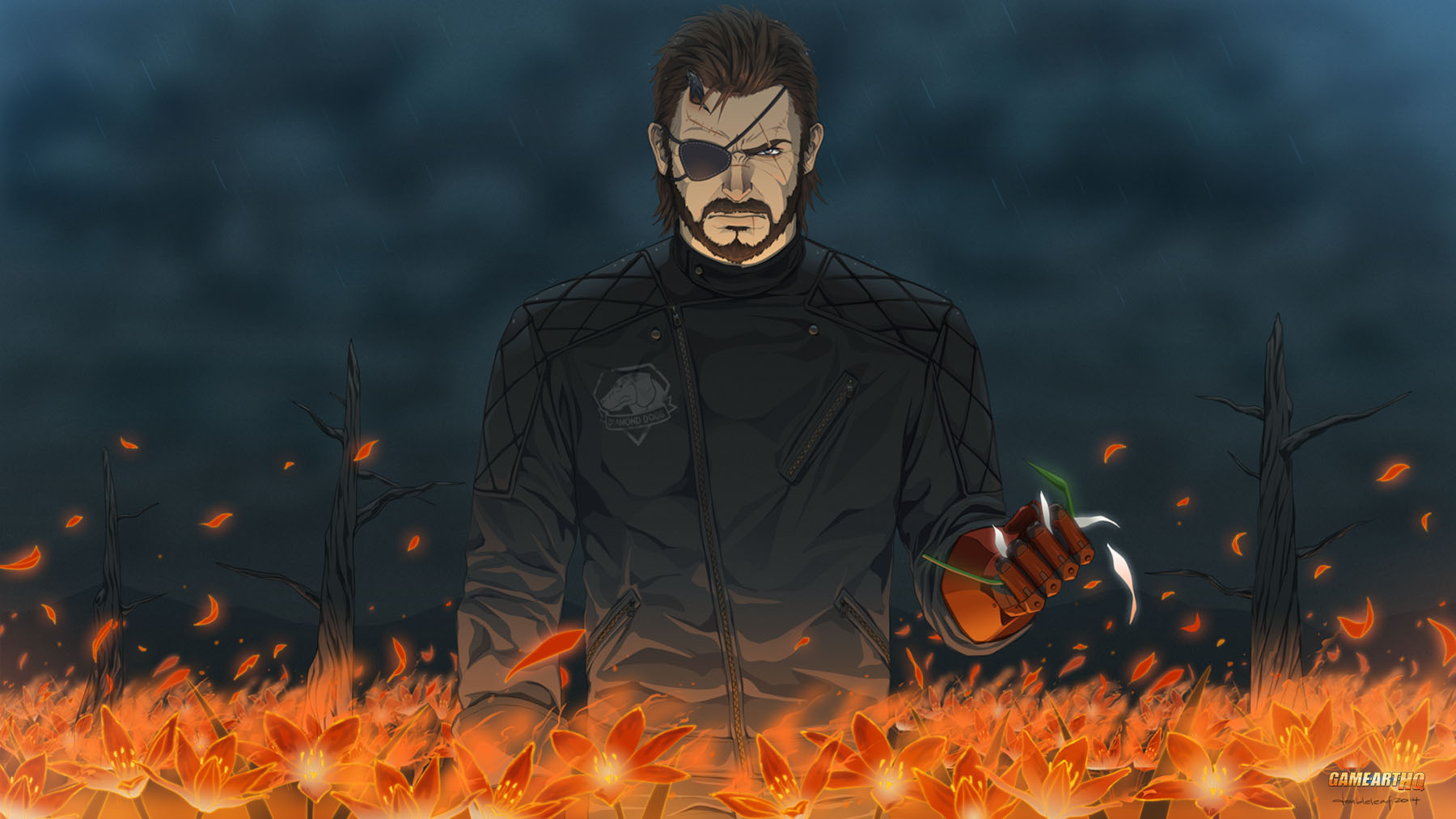Naked Snake The Big Boss From The Metal Gear Solid Series Game Art Hq