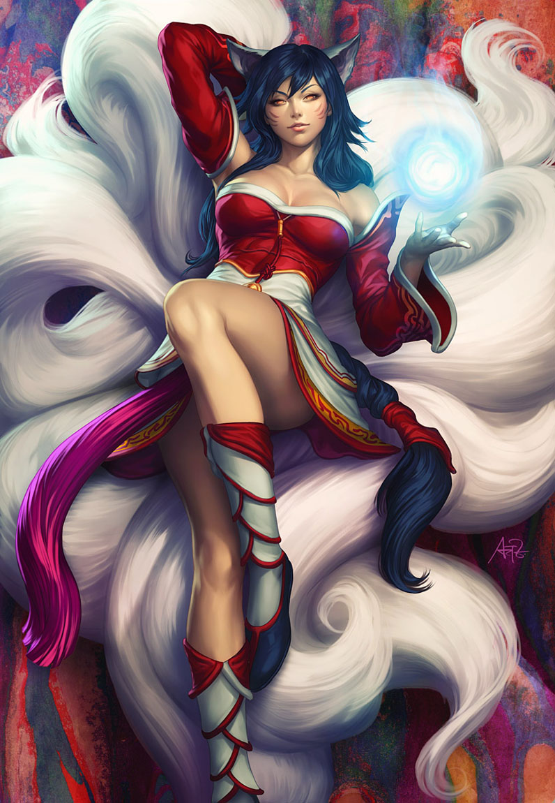 The Super Sexy Ahri From League Of Legends